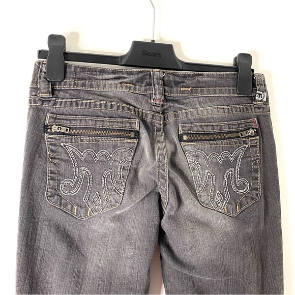 MEK Denim Ulan-Bator Cigarette Leg Grey Black Jeans - Picture 8 of 11